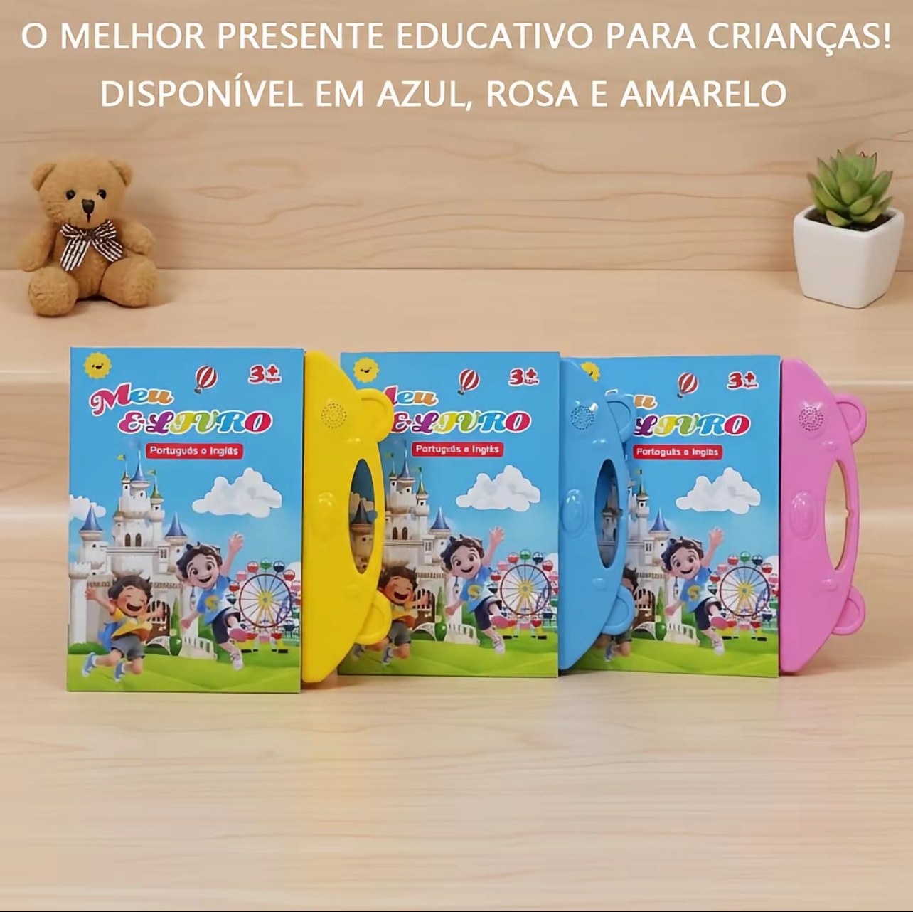 Cores disponíveis do Meu E-Livro
